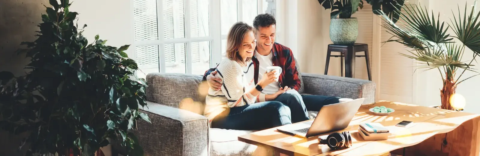 couple on couch